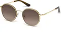 Produktbild: Guess GU7556 32F shiny pale gold 51/18/140 Damen Sonnenbrillen