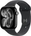 Produktbild: Apple Watch Series 11 5G 46 mm Schwarz Sportarmband S/M MFC24ZR/A