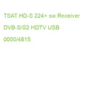 Produktbild: TSAT HD-S 224+ sw Receiver DVB-S/S2 HDTV USB 0000/4815 (4019588048157)