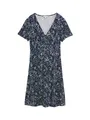 Produktbild: TOM TAILOR Cocktailkleid dress easy jersey multicolor navy dot structure