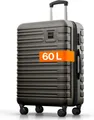 Produktbild: Travely Polycarbonat Koffer Groß 67cm L - 60L Innenvolumen - sehr robuster Hartschalen Koffer mit sanften Rollen & TSA Schloss, Reisekoffer, Koffer & Trolleys, Reisekoffer mit Rollen