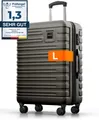 Produktbild: Travely Koffer Polycarbonat Koffer L 67cm - Reisekoffer, Hartschalenkoffer, Trolley, 4 Rollen, Designed in Germany, austauschbare Griffe und Rollen