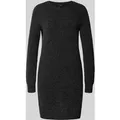 Produktbild: Vero Moda Figurumspielendes Strickkleid mit Rundhalsausschnitt Modell 'DOFFY' in Metallic Black, Größe S
