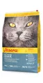 Produktbild: JOSERA Léger (1 x 10 kg) | Adult | Premium Trockenfutter für ausgewachsene sterilisierte oder übergewichtige Katzen | Geflügel | wenig Fett & viel Protein | weizenfrei | Katzenfutter | 1er Pack