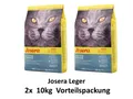 Produktbild: Josera Leger | 2x 10kg Katzentrockenfutter Vorteilspackung