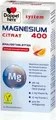 Produktbild: DOPPELHERZ Magnesium 400 Citrat system Brausetabl. 24 St