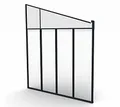 Produktbild: Palram Canopia Seitenwand - Kompatibel Mit Allen Terrassenüberdachungen Mit 3 Meter Tiefe, Grau 704484