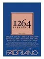 Produktbild: Honsell 19100654 - Fabriano Bristol-Block 1264, 4-fach geleimt, 200 g/qm, DIN A4, 50 Blatt weißes, extra glattes Papier, säurefrei, ideal für alle Trockentechniken und leichte Nasstechniken