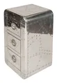 Produktbild: SIT Möbel Airman Kommode 45 x 40 x 80 cm - Silber - 01711-21