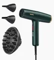 Produktbild: BaByliss Air Power Pro, Keramik, Digital, 56 m/s, Gold, Grün, Einfarbig, 2,5 m