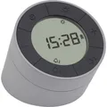 Produktbild: TFA Dostmann 60.2029.10 Quarz Wecker Grau, Anthrazit Alarmzeiten 2