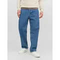 Produktbild: Jack & Jones Relax-fit-Jeans JJIALEX mit cleanem Look und Taschenvielfalt Baumwolle, relax fit blau 34