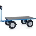 Produktbild: Fetra Handwagen 6405L, mit Plattform, Luftbereifung, Tragkraft 1000kg, 1600 x 900mm