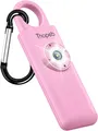 Produktbild: Taschenalarm für Frauen Selbstverteidigung Lauter Schlüsselanhänger Rosa mit