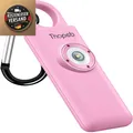 Produktbild: Selbstverteidigungs Schlüsselanhänger Thopeb 130 dB Sirene Rosa