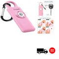 Produktbild: Persönlicher Alarm Schlüsselanhänger Thopeb 130 dB Sirene Rosa