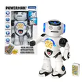 Produktbild: Lexibook Powerman - Lern-Roboter für Kinder, Zum Lernen und Spielen, Interaktiver, Tanzt, Musiziert, Lernquiz, Erzählt Geschichten, Wirft Discs - ROB50DE