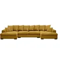 Produktbild: Kaiser Möbel Ecksofa, Gelb, Holz, 373x155 cm, Wohnzimmer, Sofas & Couches, Wohnlandschaften, Ecksofas