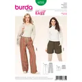 Produktbild: Burda 6735 Hose & Shorts Nähen Muster Größen 6 - 20 Fähigkeit: Super Einfach