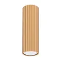 Produktbild: SOLLUX lighting Deckenlampe Deckenleuchte Deckenstrahler Lampe Decke Aluminium 1 Flammig 6,5 x 6,5 x 20 cm Karbon Gold