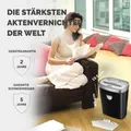 Produktbild: Fellowes Powershred 53c Aktenvernichter Mit Partikelschnitt P-4, 4 X 35 Mm, Bis