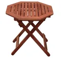 Produktbild: Harms Import Gartentisch, Kleiner Gartentisch Holz Beistelltisch Balkontisch