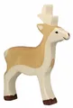 Produktbild: REHBOCK von Holztiger Dammwild Waldtier Holztier Holzreh spielgut-Auszeichnung