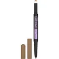 Produktbild: Maybelline New York Express Brow Satin Duo Augenbrauenstift und -puder in Nr. 01 Dark Blonde, dunkelblond