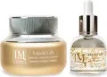 Produktbild: Genius IMC Liquid Lift Intensiv-Gesichtscreme und -Serum Anti-Aging Pflegeset 2-tlg. gegen Falten für straffe Haut- Dr. Michaela Fuchs