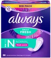 Produktbild: 56 always Slipeinlage Daily Fresh Normal mit Frischeduft