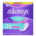 Produktbild: always Slipeinlage Fresh & Protect Normal Fresh Big Pack 56 Stück