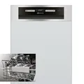 Produktbild: BAUKNECHT Einbau-Geschirrspüler BSBO 3023 PF X - silber - teilintegriert - 45 cm