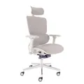Produktbild: CLOUVOU MasterSeat Bürostuhl Ergonomisch – Creme-Weiß
