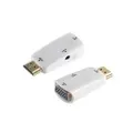 Produktbild: ShiverPeaks 10-01001 HDMI A VGA Weiß Kabelschnittstellen-/adapter - Adapter
