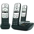 Produktbild: Gigaset A690A Trio                   schwarz int. - Schwarz