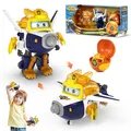 Produktbild: Super Wings EU760965 - Transforming Paul & Animal Power Ball, ca. 12,7 cm große verwandelbare Spiel-Figur mit 1 Superball und Zubehör, für Kinder ab 3 Jahren