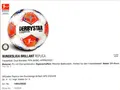 Produktbild: Derbystar Fußball Bundesliga Brillant Replica HE Saison 25/26 Training Spiel NEU