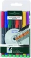 Produktbild: Faber-Castell Permanentmarker CD-Marker Multimark wasserfest ca. 0,4 mm 8 Farben Etui
