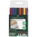 Produktbild: FABER-CASTELL Permanent-Marker MULTIMARK S, 8er Etui