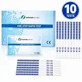 Produktbild: Safecare Bio-Tech Drogen-Schnelltest 10 Urin Drogentest Schnelltest THC Test, 1 Messparameter, Urinprobe, 10-tlg., THC-Drogentest, Hohe Präzision und Zuverlässigkeit