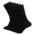 Produktbild: BOSS Herren Business Socken Strümpfe RS Uni Colors CC 3 Paar, Farbe:Schwarz, Größe:39-42, Artikel:-001 black