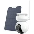 Produktbild: Reolink Altas PT Ultra+Solarpanel, 4K 8MP WiFi 6 Überwachungskamera, 20000mAh kontinuierlicher Aufnahme, ColorX Nachricht, bis zu 512GB SD-Karte - Weiß