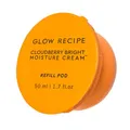 Produktbild: Glow Recipe Cloudberry Bright Face Cream Refill Pod - Ultra Moisturizing Korean Face Cream for Women with CoQ10, Multi Peptides & Vitamin C to Brighten, Repair Skin Barrier & Even Skin Tone (50ml)