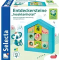 Produktbild: Selecta 62087 Tulips Garden, Entdeckersteine Insektenhotel, 11 Teile aus Holz