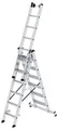 Produktbild: MUNK Günzburger Steigtechnik 033318 Aluminium Stufen-Mehrzweckleiter