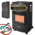 Produktbild: PREMIUM Gasofen 4200W Gasheizer Infrarot Heizstrahler Campingheizung Gasheizung