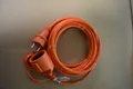Produktbild: Verlängerungskabel orange 230V H07BQ-F 3G1,5 - 10m lang - B90053