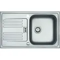 Produktbild: Franke Küchen-Spüle Euroform EFX 614-78 (101.0024.026) - Edelstahl - Weiß