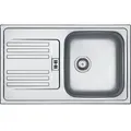 Produktbild: Franke EFX 614-78 - Einbauspüle mit 5 Jahre Garantie, Edelstahl, 101.0024.026, ca. 78 x 47,5 cm