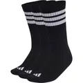 Produktbild: adidas 3 Stripes Crew 3er Pack Socken (Größe 40 , schwarz)